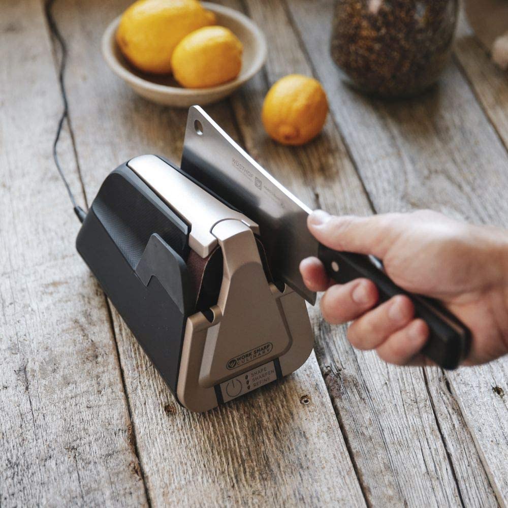 Work Sharp Culinary E5 Kitchen Knife Sharpener clever sharping