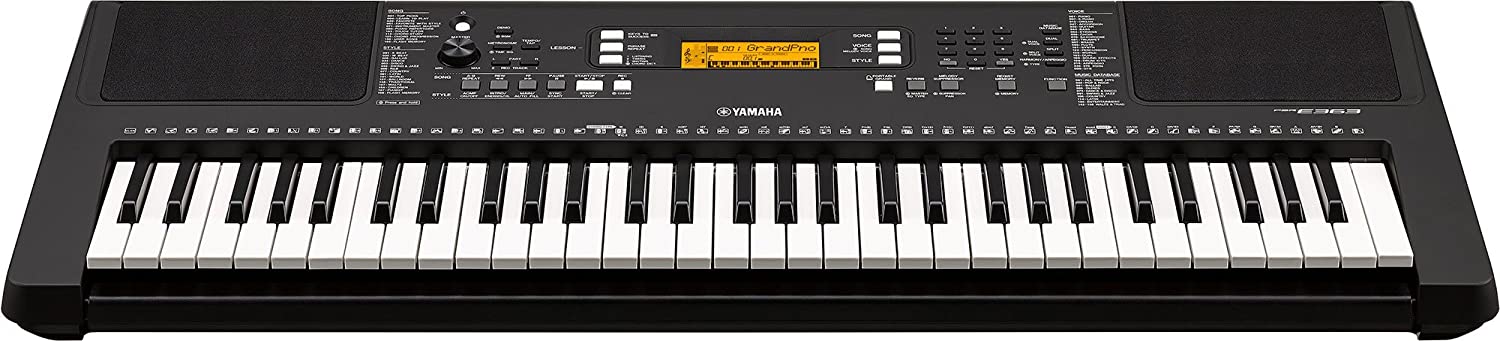 Yamaha PSR-E363 design