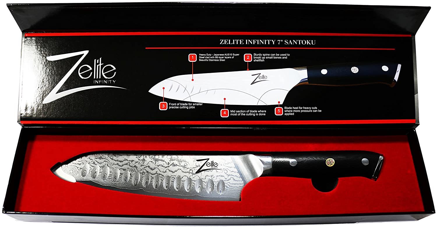 Zelite Infinity Santoku Knife