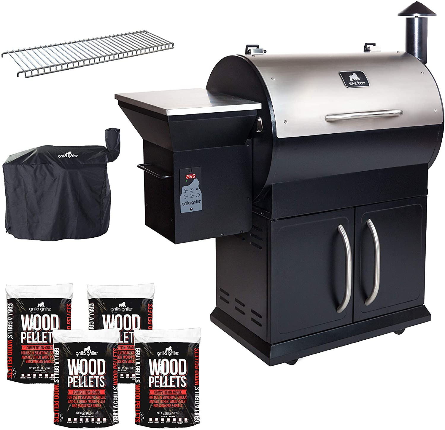 Grilla Grills - Silverbac Alpha Model Bundle