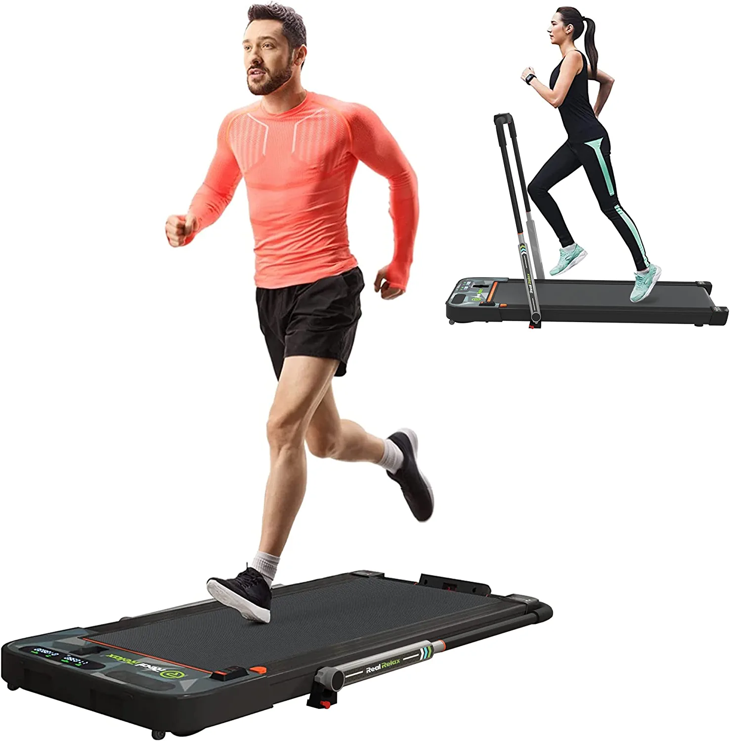 Real Relax 2-in-1 Under Desk Treadmill