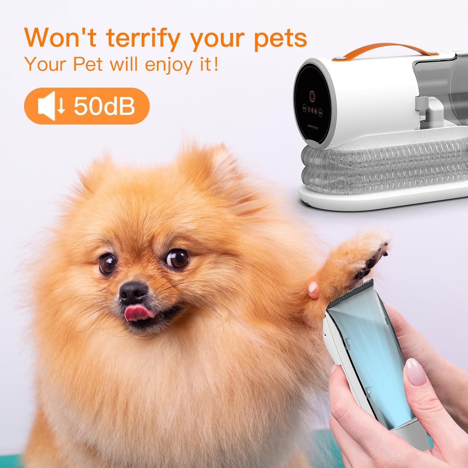AIRROBO Dog Grooming Vacuum sound