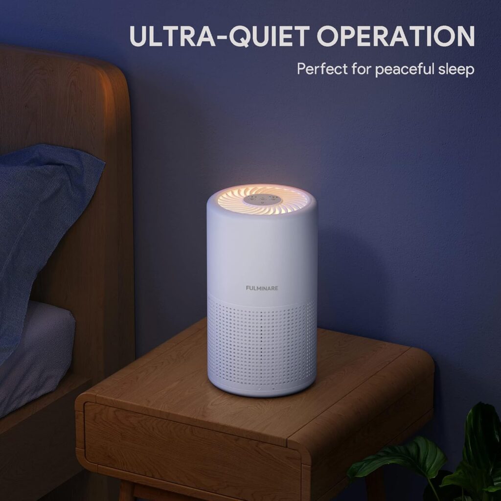 FULMINARE H13 Air Purifier no noise can use during sleep