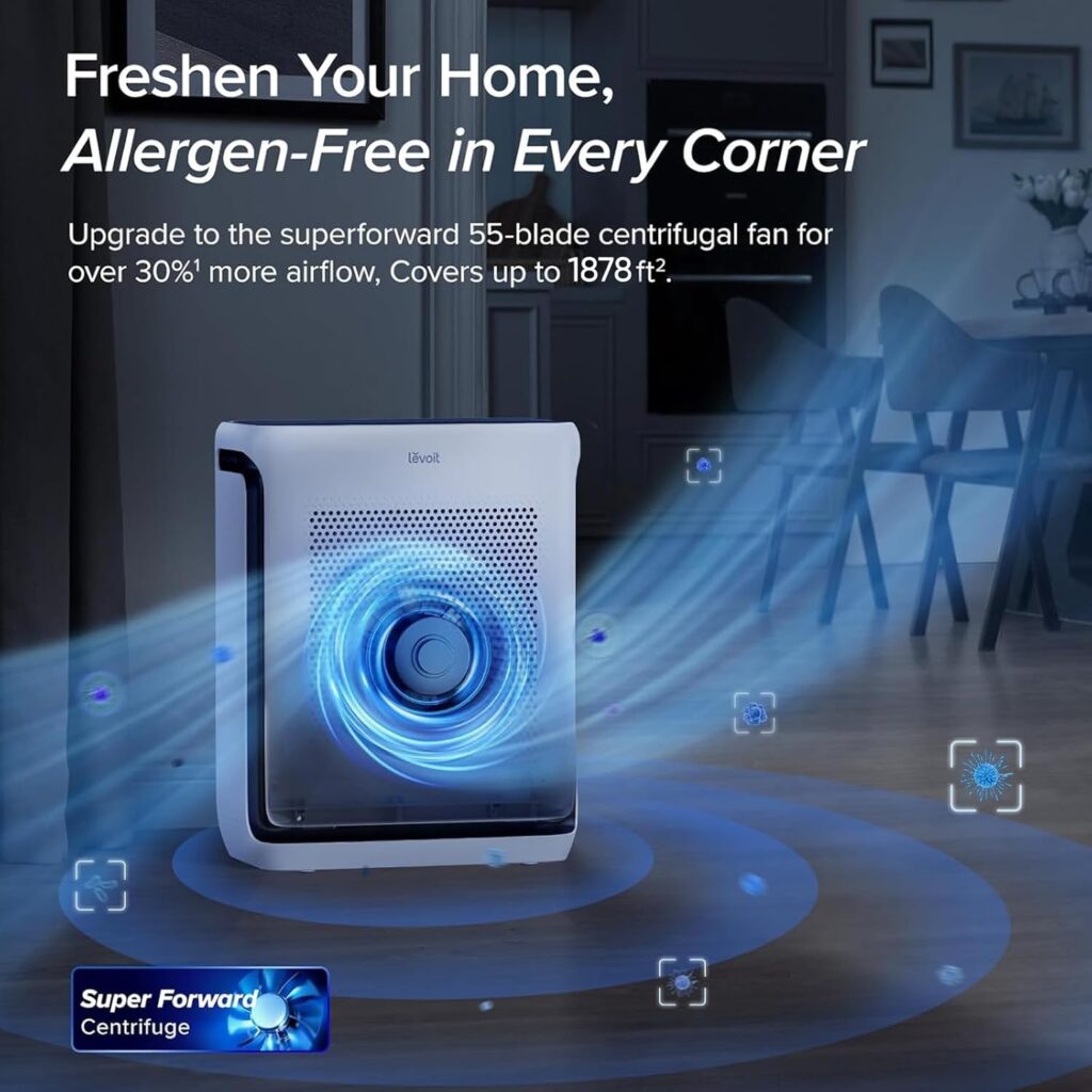 LEVOIT Vital 200S-P pulls all the allergens