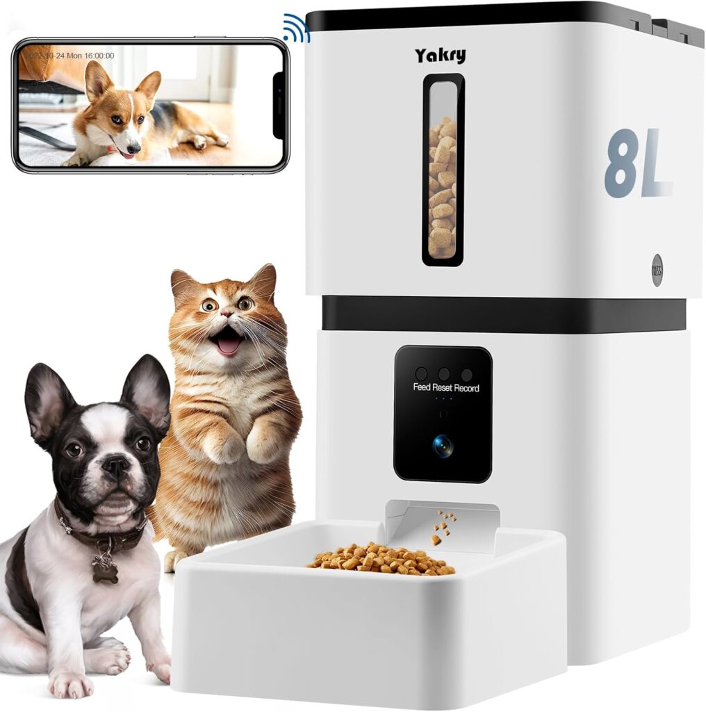 Yakry Automatic Feeder with Camera WiFi