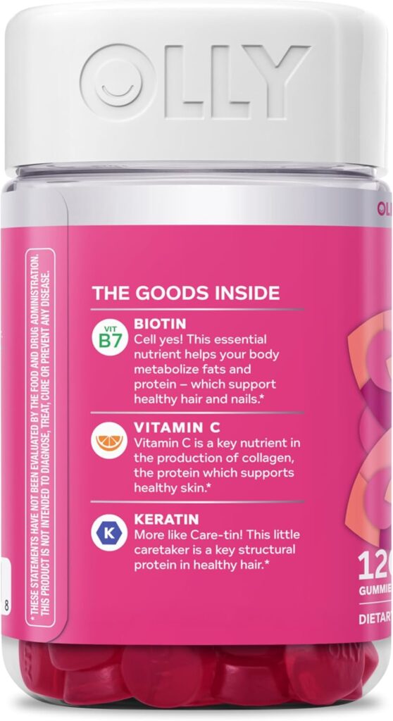 OLLY Undeniable Beauty Gummies inside good